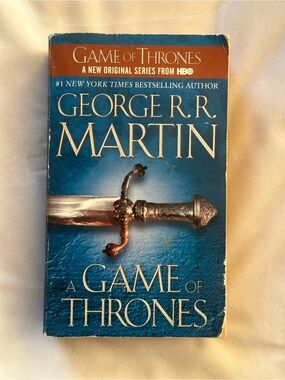 George R.R Martin A Game Of Thrones paperback HBO Tie in Edition Fantasy Novel